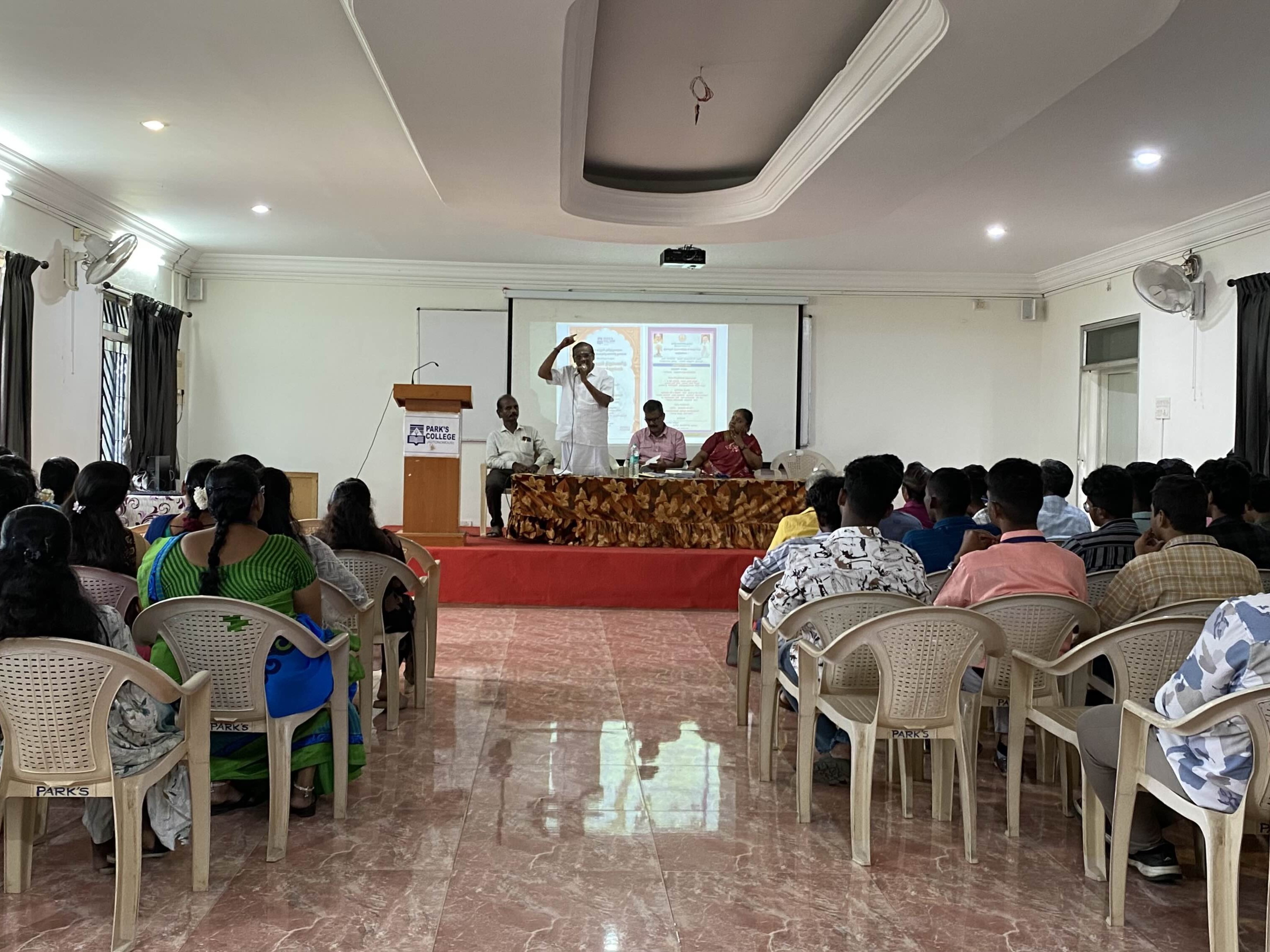 Thirukkural Thirupani Thitta Karathurangam at Parks College